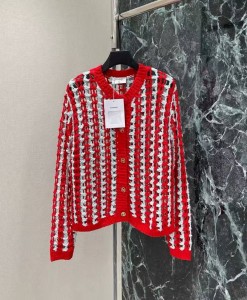ЖЕНСКИЙ КАРДИГАН CHANEL КРАСНЫЙ