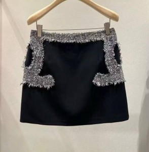 ЖЕНСКАЯ ЮБКА CHANEL ЧЕРНАЯ