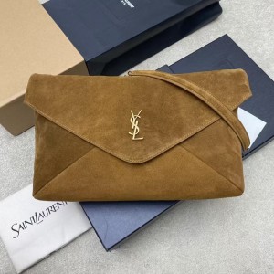ЖЕНСКАЯ ЗАМШЕВАЯ СУМКА SAINT LAURENT КОРИЧНЕВАЯ ЖЕНСКАЯ ЗАМШЕВАЯ СУМКА SAINT LAURENT КОРИЧНЕВАЯ