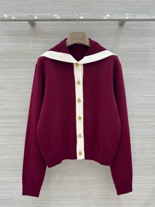 ЖЕНСКИЙ КАРДИГАН CHANEL БОРДОВЫЙ