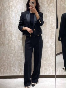ЖЕНСКИЙ КОСТЮМ CHANEL ЧЕРНЫЙ