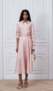 ЖЕНСКИЙ ШЕЛКОВЫЙ КОСТЮМ CHRISTIAN DIOR РОЗОВЫЙ