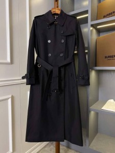 ЖЕНСКИЙ ТРЕНЧ BURBERRY ЧЕРНЫЙ