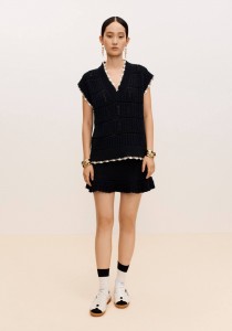 ЖЕНСКИЙ КОСТЮМ CHANEL ЧЕРНЫЙ