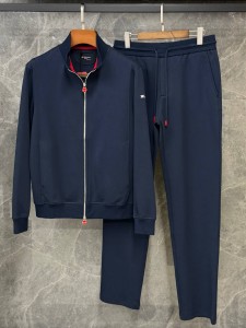 МУЖСКОЙ СПОРТИВНЫЙ КОСТЮМ KITON CИНИЙ