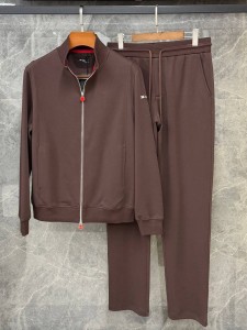 МУЖСКОЙ СПОРТИВНЫЙ КОСТЮМ KITON ШОКОЛАДНЫЙ