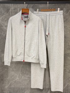 МУЖСКОЙ СПОРТИВНЫЙ КОСТЮМ KITON СЕРЫЙ