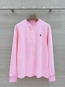 ЖЕНСКИЙ ЛОНГСЛИВ RALPH LAUREN РОЗОВЫЙ