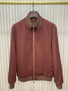 МУЖСКАЯ ДВУХСТОРОННЯЯ ВЕТРОВКА LORO PIANA ШОКОЛАДНАЯ