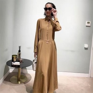ЖЕНСКОЕ ПЛАТЬЕ LOUIS VUITTON БЕЖЕВОЕ