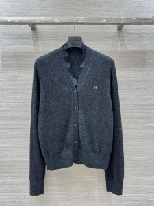 ЖЕНСКИЙ КАРДИГАН HERMES СЕРЫЙ