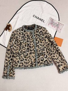 ЖЕНСКИЙ ЖАКЕТ CHANEL ЛЕОПАРДОВЫЙ