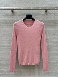 ЖЕНСКИЙ ЛОНГСЛИВ MIU MIU РОЗОВЫЙ