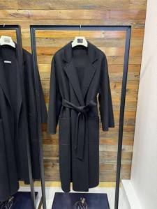 ЖЕНСКОЕ ПАЛЬТО MAX MARA ЧЕРНОЕ