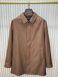 МУЖСКОЙ ПЛАЩ ZEGNA БЕЖЕВЫЙ