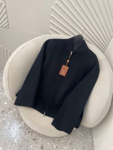 ЖЕНСКИЙ КАРДИГАН НА МОЛНИИ LORO PIANA ЧЕРНЫЙ