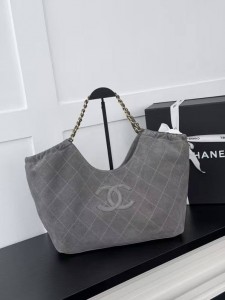 ЖЕНСКАЯ СУМКА CHANEL СЕРАЯ