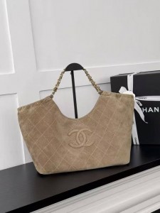 ЖЕНСКАЯ СУМКА CHANEL  БЕЖЕВАЯ