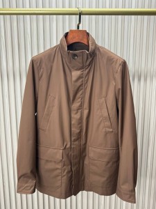 МУЖСКАЯ КУРТКА ZEGNA ШОКОЛАДНАЯ