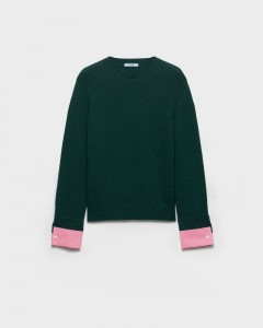 ЖЕНСКИЙ СВИТЕР PRADA ЗЕЛЕНЫЙ