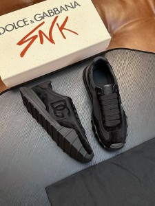 МУЖСКИЕ КРОССОВКИ DOLCE&GABBANA ЧЕРНЫЕ