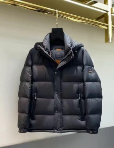МУЖСКАЯ ПУХОВИК ZEGNA ЧЕРНАЯ
