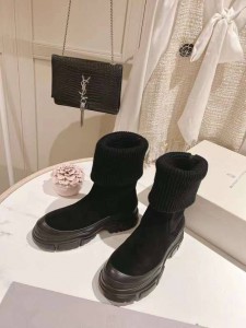ЖЕНСКИЕ БОТИНКИ BRUNELLO CUCINELLI ЧЕРНЫЕ