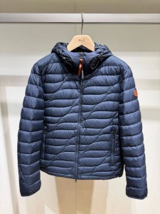 МУЖСКОЙ ПУХОВИК MONCLER СИНИЙ