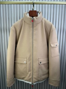 МУЖСКОЙ КАШЕМИРОВЫЙ ПУХОВИК KITON БЕЖЕВЫЙ
