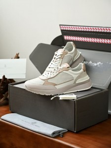 МУЖСКИЕ КРОССОВКИ BRUNELLLO CUCINELLI МОЛОЧНЫЕ