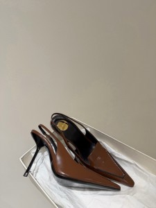 ЖЕНСКИЕ ТУФЛИ SAINT LAURENT ШОКОЛАДНЫЕ