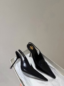 ЖЕНСКИЕ ТУФЛИ SAINT LAURENT ЧЕРНЫЕ