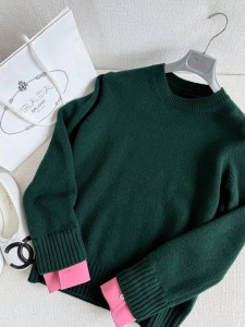 ЖЕНСКИЙ СВИТЕР PRADA ЗЕЛЕНЫЙ