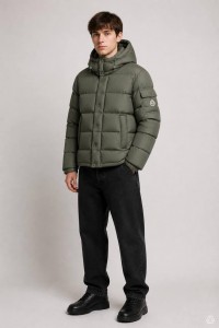 МУЖСКОЙ ПУХОВИК MONCLER ЗЕЛЕНЫЙ МУЖСКОЙ ПУХОВИК MONCLER ЗЕЛЕНЫЙ