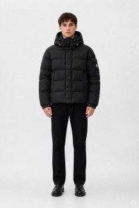 МУЖСКОЙ ПУХОВИК MONCLER ЧЕРНЫЙ МУЖСКОЙ ПУХОВИК MONCLER ЧЕРНЫЙ