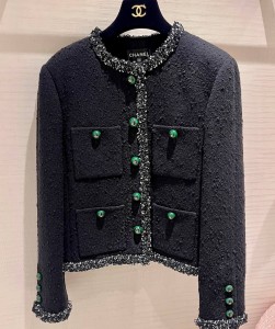 ЖЕНСКИЙ ЖАКЕТ CHANEL ЧЕРНЫЙ
