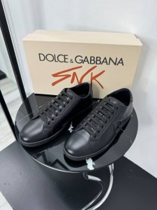 МУЖСКИЕ КЕДЫ DOLCE&GABBANA ЧЕРНЫЕ МУЖСКИЕ КЕДЫ DOLCE&GABBANA ЧЕРНЫЕ