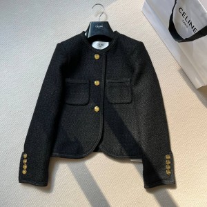 ЖЕНСКИЙ ЖАКЕТ CELINE ЧЕРНЫЙ