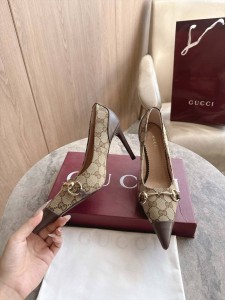 ЖЕНСКИЕ ТКАНЕВЫЕ ТУФЛИ GUCCI