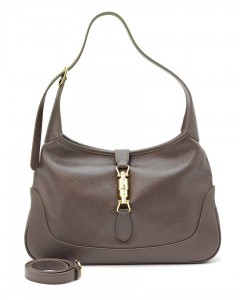 ЖЕНСКАЯ КОЖАНАЯ СУМКА GUCCI JACKIE 1961 MEDIUM КОРИЧНЕВАЯ