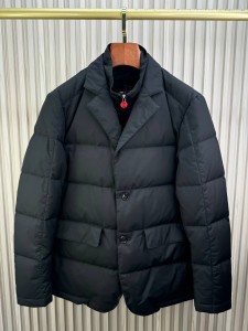 МУЖСКОЙ ПУХОВИК ПИДЖАК KITON ЧЕРНЫЙ