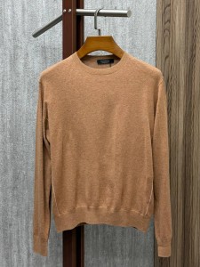 МУЖСКОЙ КАШЕМИРОВЫЙ  БЕЖЕВЫЙ СВИТЕР ZEGNA