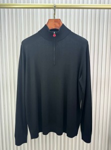 МУЖСКОЙ КАШЕМИРОВЫЙ ДЖЕМПЕР KITON ЧЕРНЫЙ