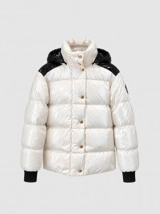 ЖЕНСКИЙ БЕЛЫЙ ПУХОВИК CHANEL