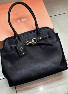 Aventure Nappa Leather Bag Miu Miu