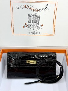 Hermes  Kelly to go Alligator