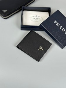 Saffiano Leather Wallet Prada