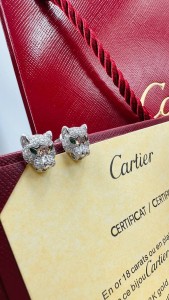 Серьги Cartier Panters