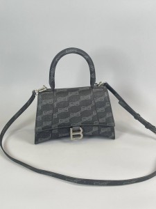 Balenciaga Hourglass BB Monogram Small Handbag