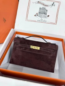 Сумка Hermes Kelly Pochette Gold